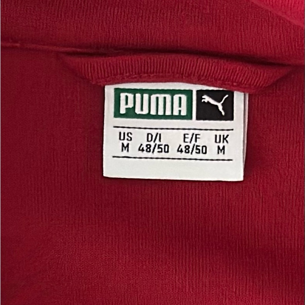 Puma Red Track Jacket - Picture 3 of 4